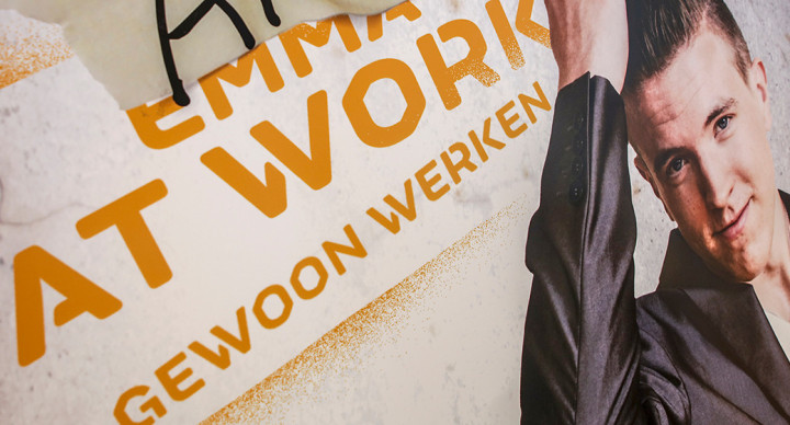 Emma at work