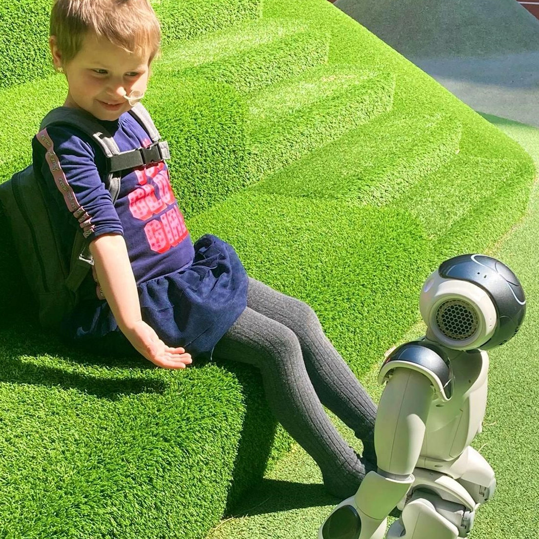 Hero, a robot buddy for kids
