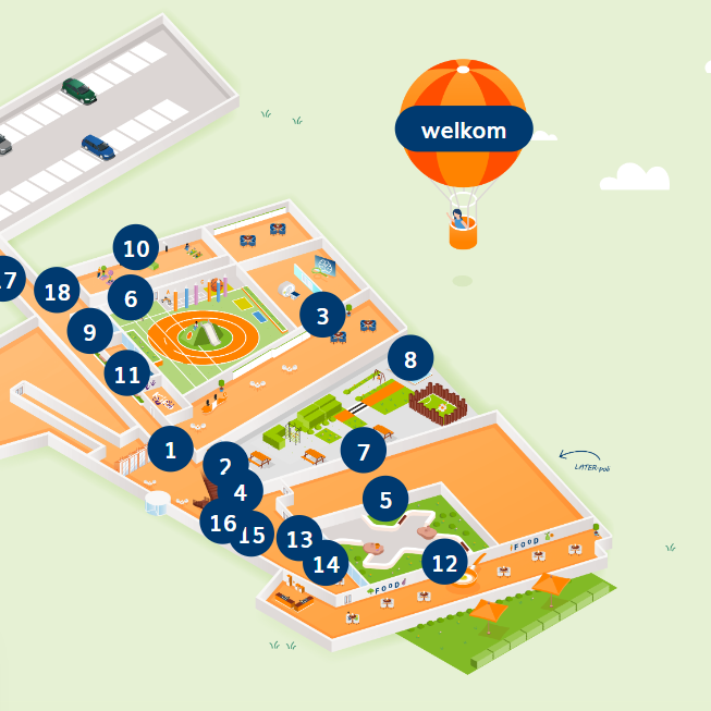 Nieuw: interactieve plattegrond van het Prinses Máxima Centrum